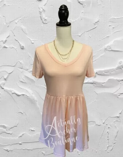 Blush Babydoll Top